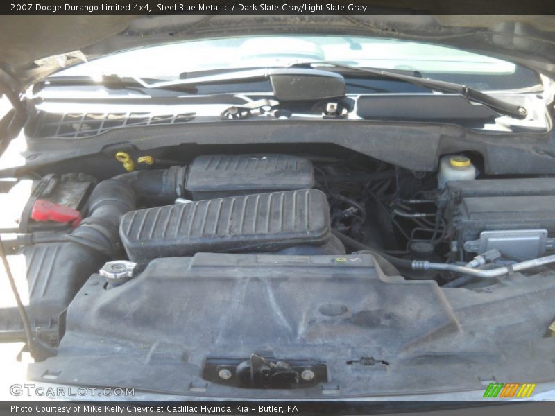 Steel Blue Metallic / Dark Slate Gray/Light Slate Gray 2007 Dodge Durango Limited 4x4