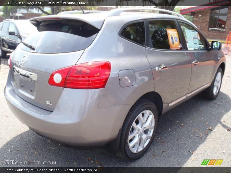 Platinum Graphite / Black 2012 Nissan Rogue SL