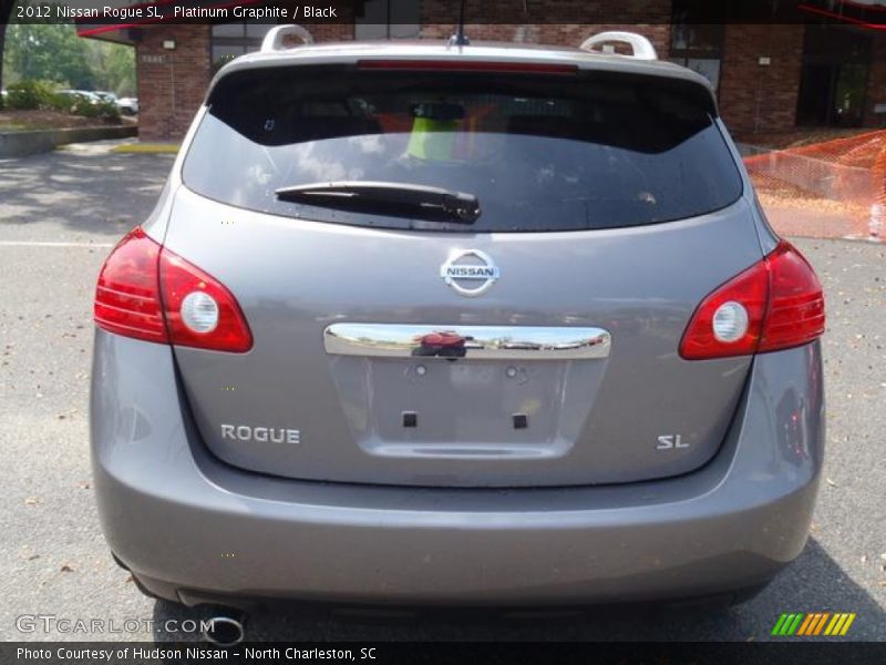 Platinum Graphite / Black 2012 Nissan Rogue SL
