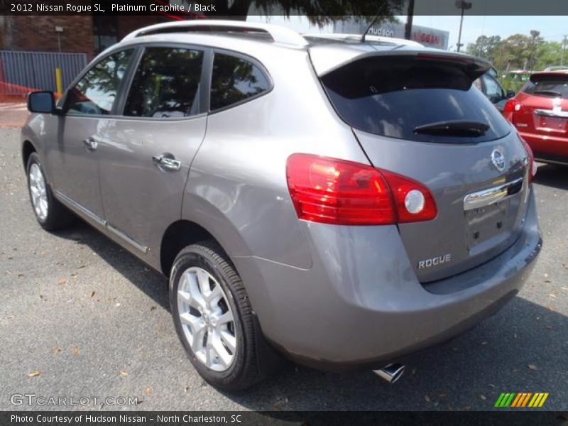 Platinum Graphite / Black 2012 Nissan Rogue SL