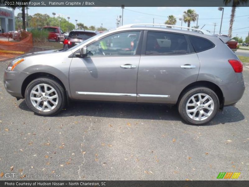 Platinum Graphite / Black 2012 Nissan Rogue SL
