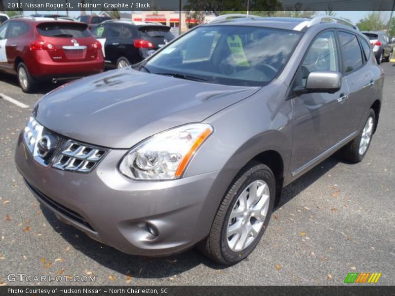 Platinum Graphite / Black 2012 Nissan Rogue SL