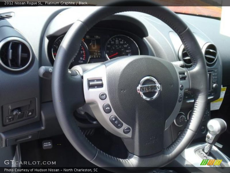 Platinum Graphite / Black 2012 Nissan Rogue SL