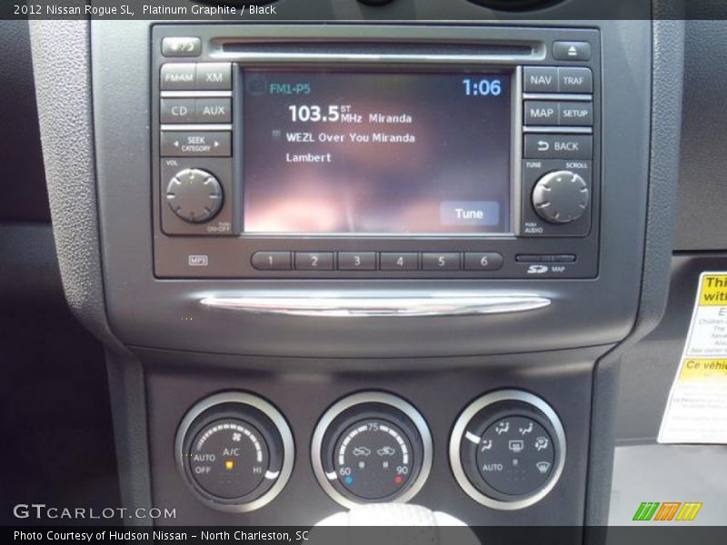 Platinum Graphite / Black 2012 Nissan Rogue SL