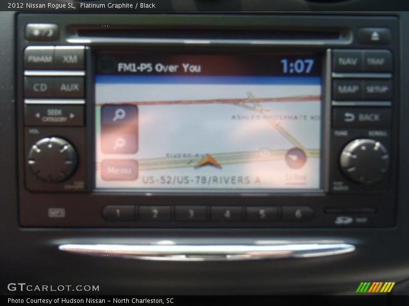 Platinum Graphite / Black 2012 Nissan Rogue SL