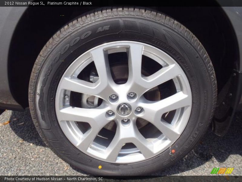 Platinum Graphite / Black 2012 Nissan Rogue SL