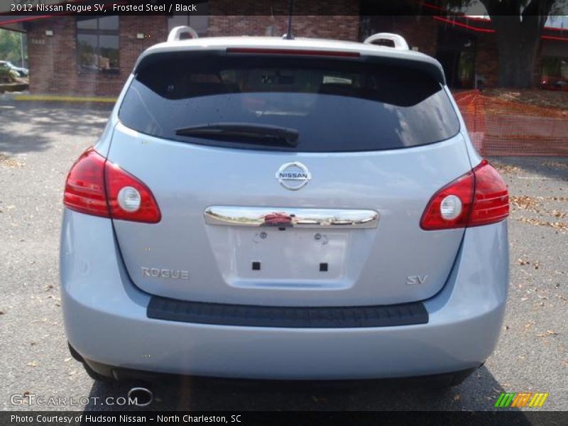 Frosted Steel / Black 2012 Nissan Rogue SV