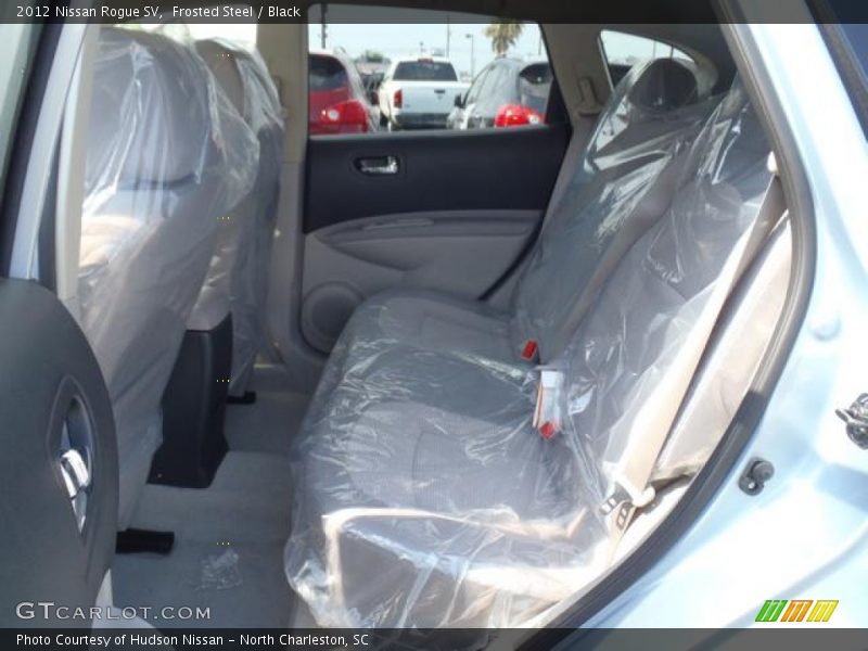 Frosted Steel / Black 2012 Nissan Rogue SV