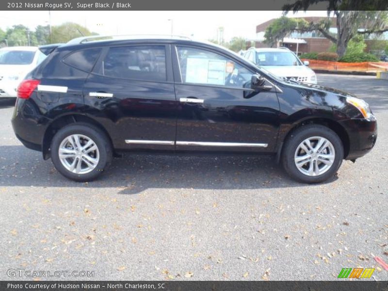 Super Black / Black 2012 Nissan Rogue SV
