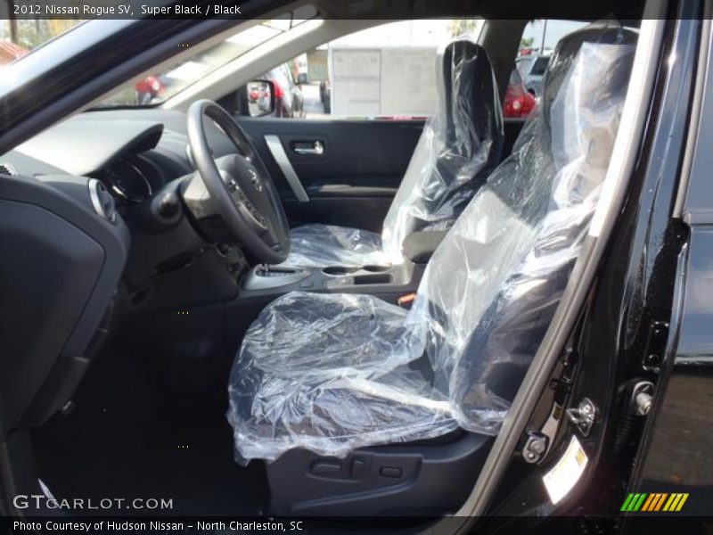 Super Black / Black 2012 Nissan Rogue SV