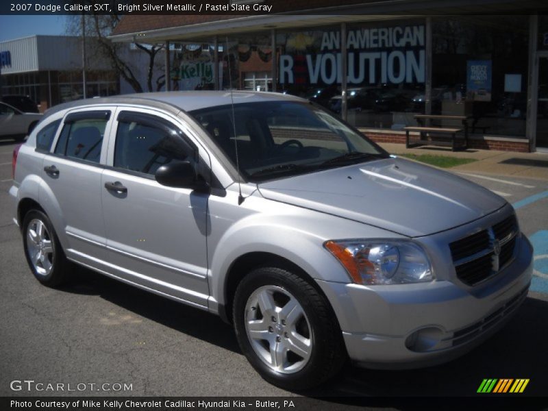 Bright Silver Metallic / Pastel Slate Gray 2007 Dodge Caliber SXT