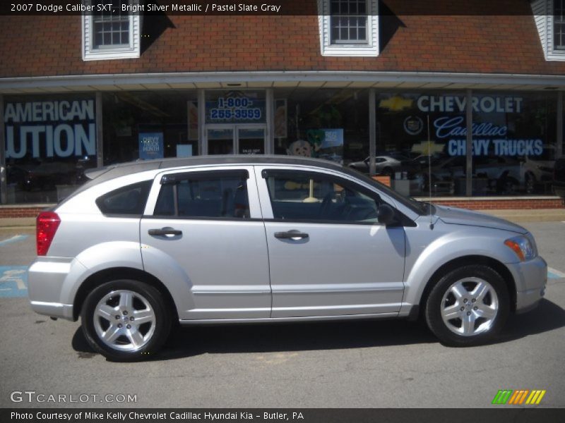 Bright Silver Metallic / Pastel Slate Gray 2007 Dodge Caliber SXT