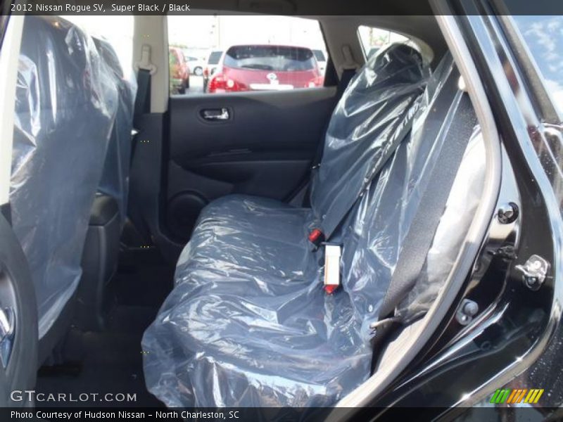 Super Black / Black 2012 Nissan Rogue SV