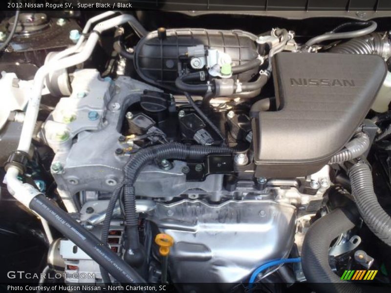 Super Black / Black 2012 Nissan Rogue SV