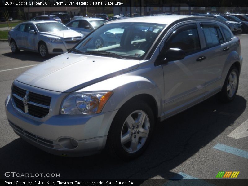 Bright Silver Metallic / Pastel Slate Gray 2007 Dodge Caliber SXT