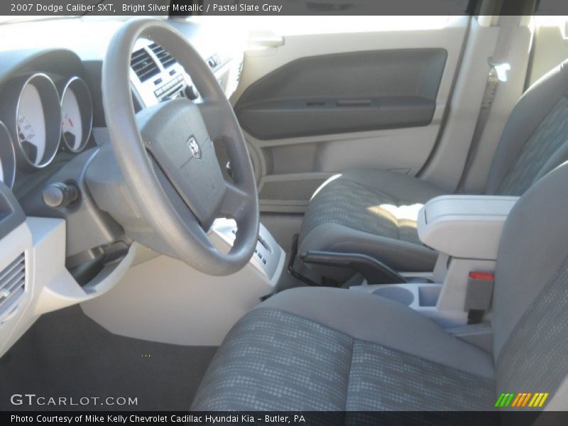 Bright Silver Metallic / Pastel Slate Gray 2007 Dodge Caliber SXT