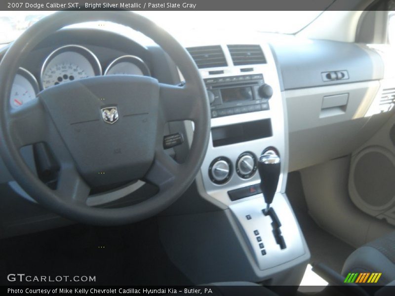 Bright Silver Metallic / Pastel Slate Gray 2007 Dodge Caliber SXT