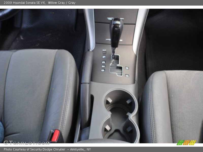 Willow Gray / Gray 2009 Hyundai Sonata SE V6