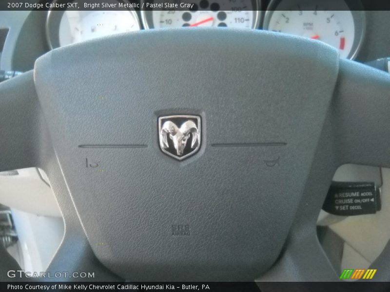 Bright Silver Metallic / Pastel Slate Gray 2007 Dodge Caliber SXT