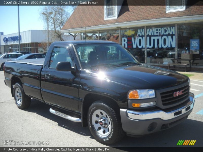 Onyx Black / Dark Pewter 2006 GMC Sierra 1500 Regular Cab