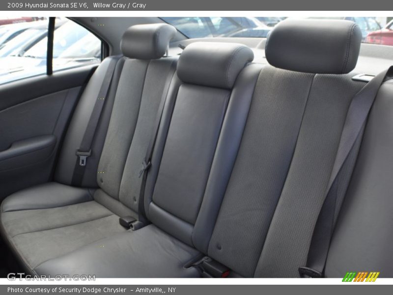 Willow Gray / Gray 2009 Hyundai Sonata SE V6