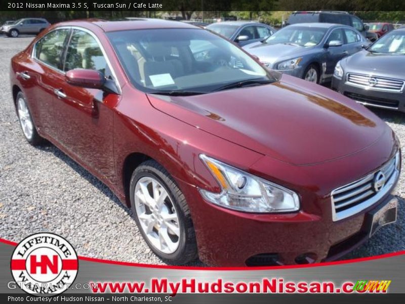 Tuscan Sun / Cafe Latte 2012 Nissan Maxima 3.5 S