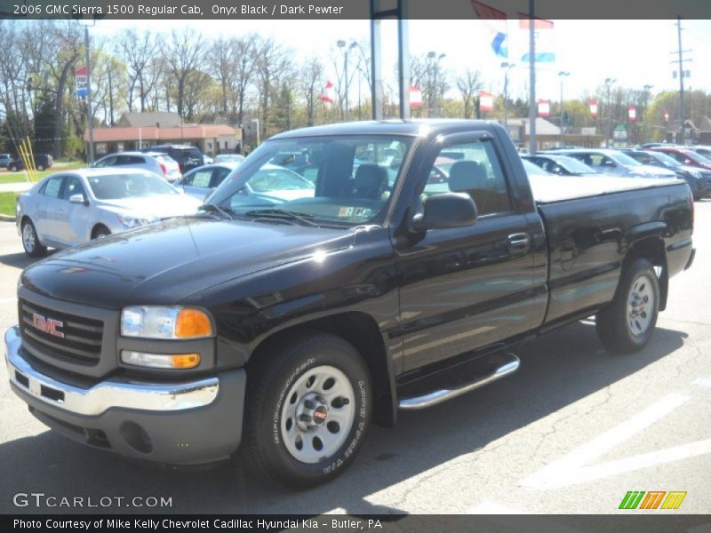 Onyx Black / Dark Pewter 2006 GMC Sierra 1500 Regular Cab
