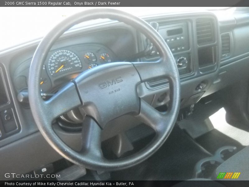 Onyx Black / Dark Pewter 2006 GMC Sierra 1500 Regular Cab