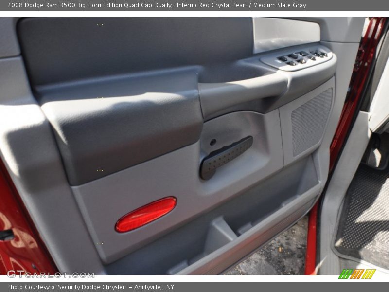 Inferno Red Crystal Pearl / Medium Slate Gray 2008 Dodge Ram 3500 Big Horn Edition Quad Cab Dually