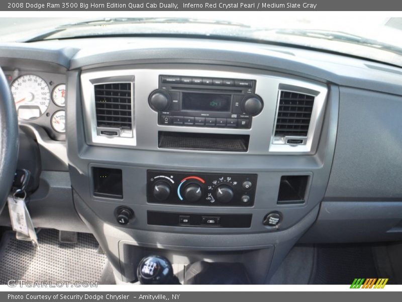 Inferno Red Crystal Pearl / Medium Slate Gray 2008 Dodge Ram 3500 Big Horn Edition Quad Cab Dually
