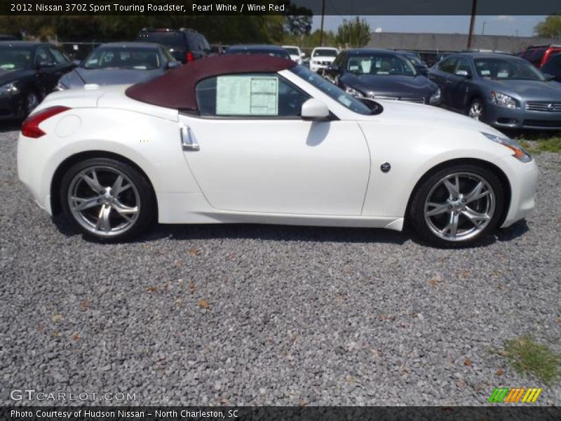  2012 370Z Sport Touring Roadster Pearl White