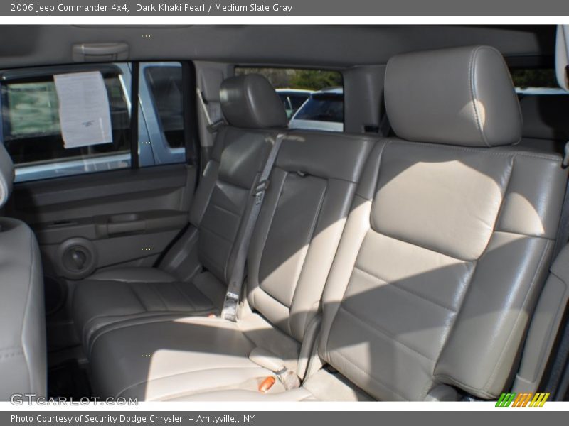 Dark Khaki Pearl / Medium Slate Gray 2006 Jeep Commander 4x4