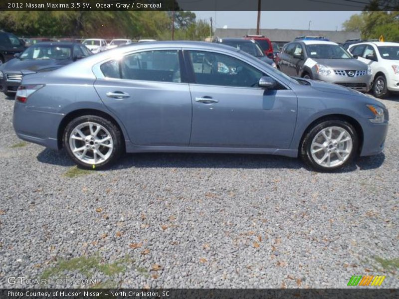 Ocean Gray / Charcoal 2012 Nissan Maxima 3.5 SV