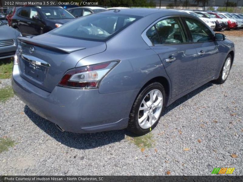 Ocean Gray / Charcoal 2012 Nissan Maxima 3.5 SV