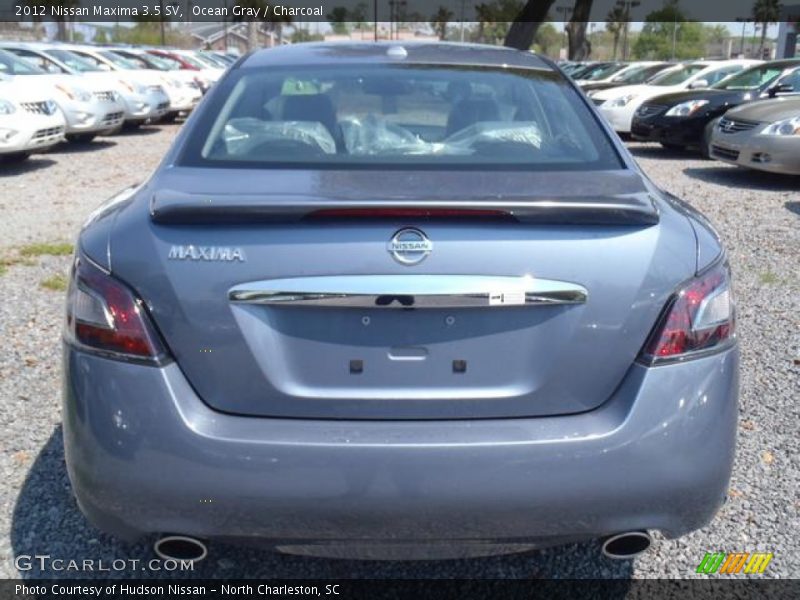 Ocean Gray / Charcoal 2012 Nissan Maxima 3.5 SV