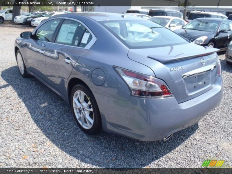 Ocean Gray / Charcoal 2012 Nissan Maxima 3.5 SV