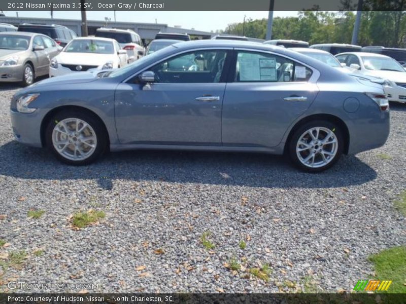 Ocean Gray / Charcoal 2012 Nissan Maxima 3.5 SV