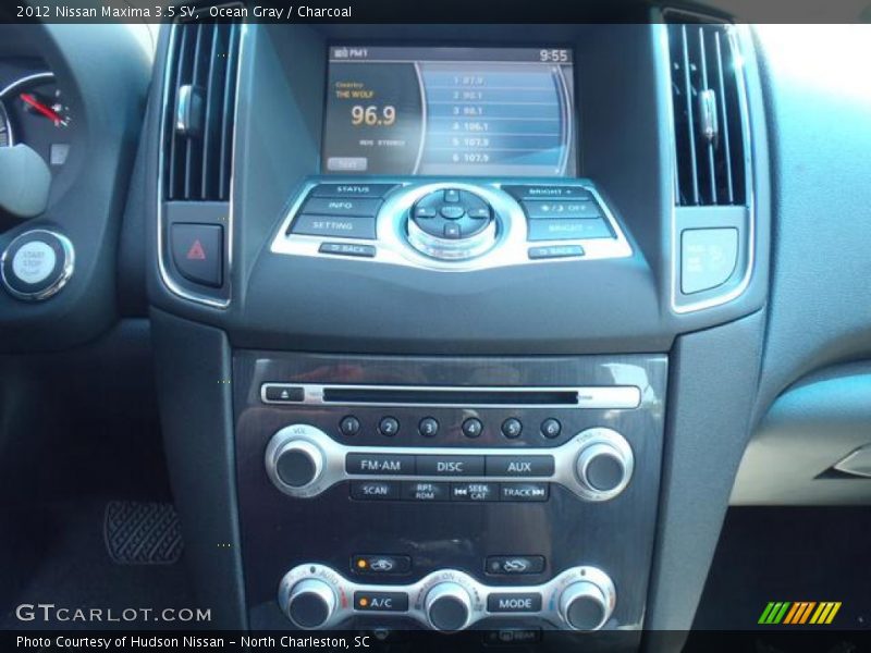 Ocean Gray / Charcoal 2012 Nissan Maxima 3.5 SV