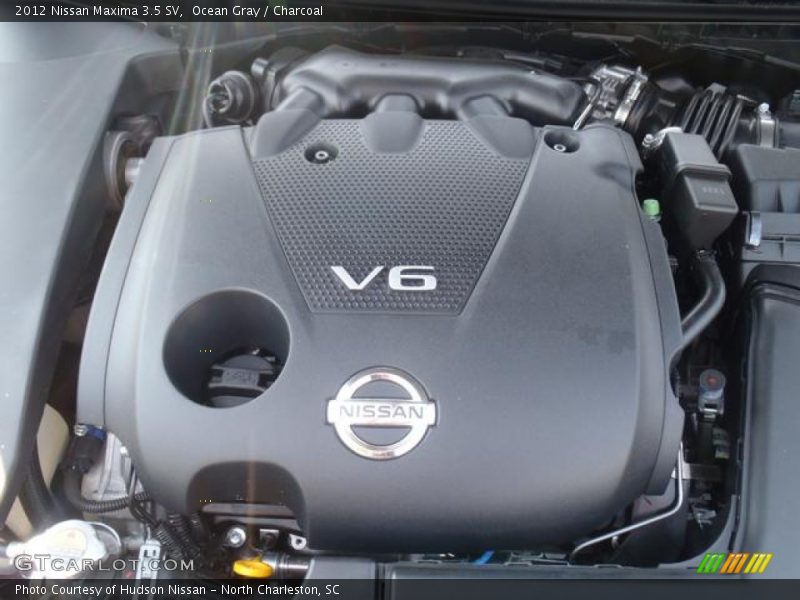 Ocean Gray / Charcoal 2012 Nissan Maxima 3.5 SV
