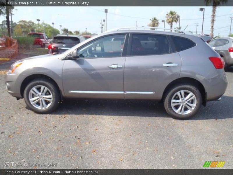 Platinum Graphite / Gray 2012 Nissan Rogue SV