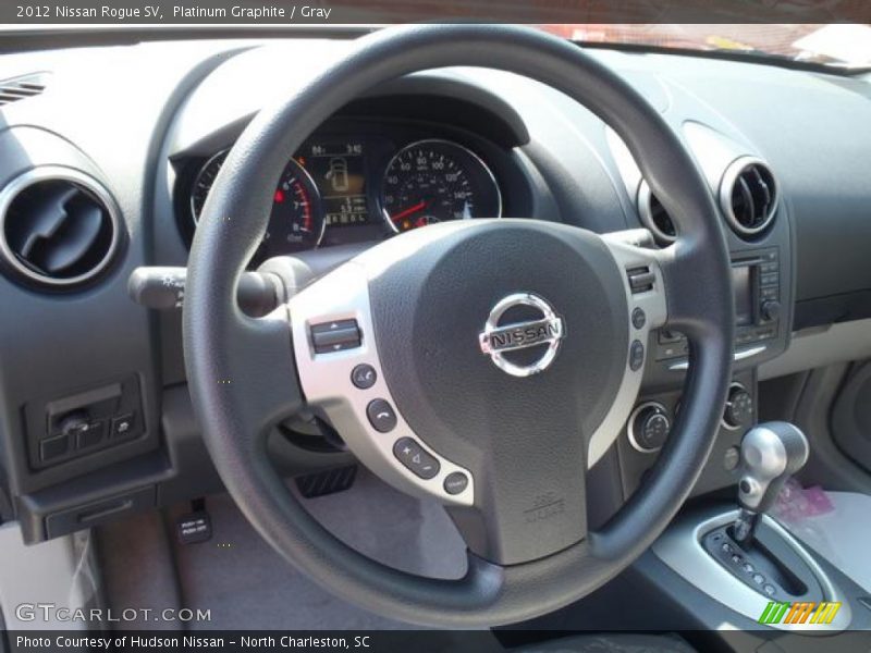 Platinum Graphite / Gray 2012 Nissan Rogue SV