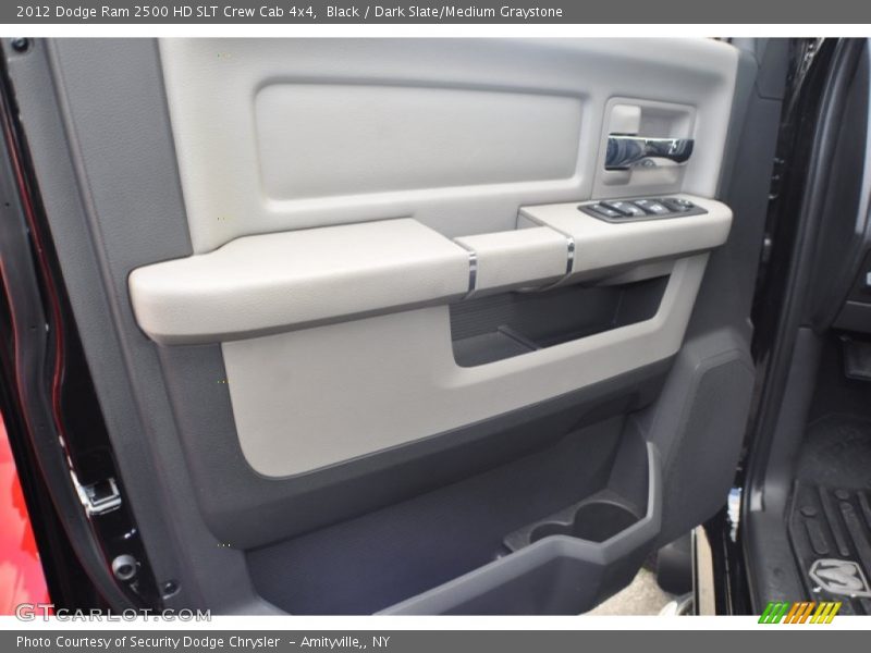 Black / Dark Slate/Medium Graystone 2012 Dodge Ram 2500 HD SLT Crew Cab 4x4