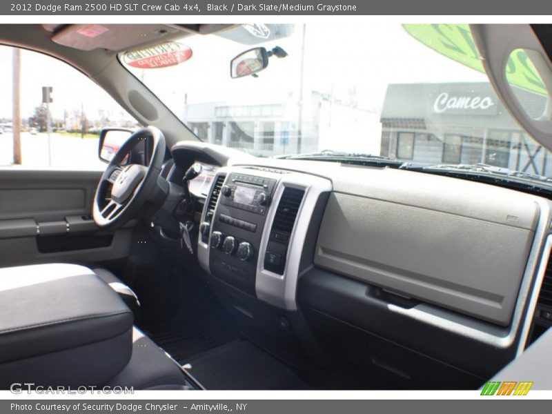 Black / Dark Slate/Medium Graystone 2012 Dodge Ram 2500 HD SLT Crew Cab 4x4