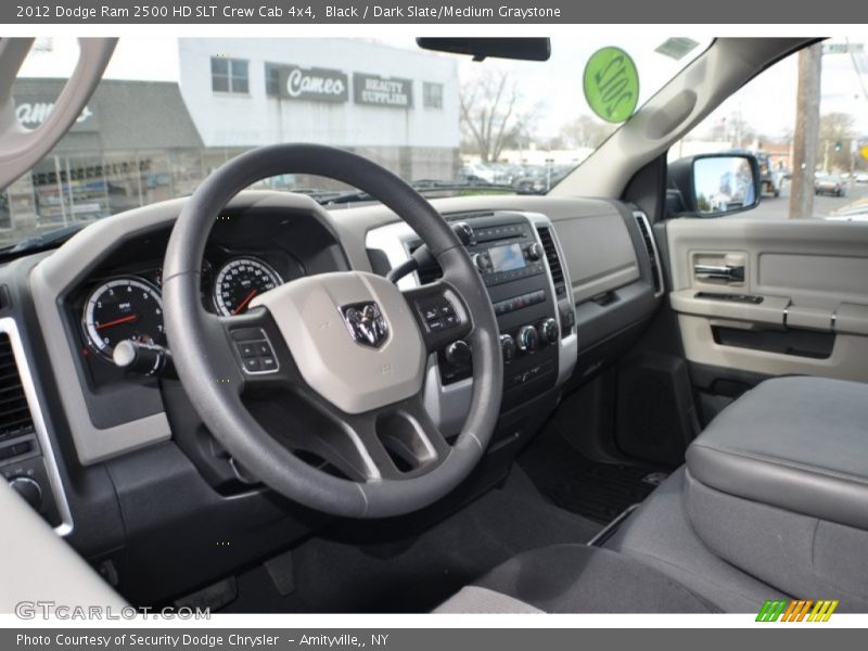  2012 Ram 2500 HD SLT Crew Cab 4x4 Dark Slate/Medium Graystone Interior
