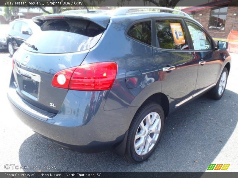 Graphite Blue / Gray 2012 Nissan Rogue SL