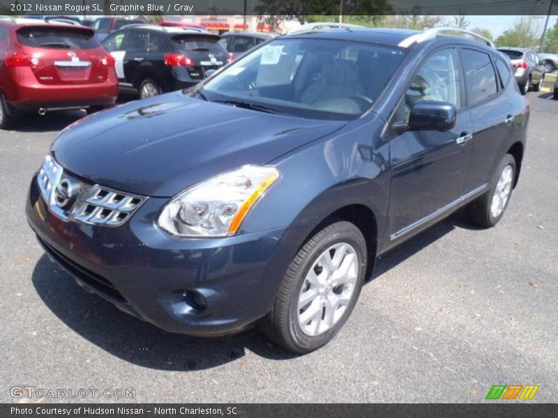 Graphite Blue / Gray 2012 Nissan Rogue SL