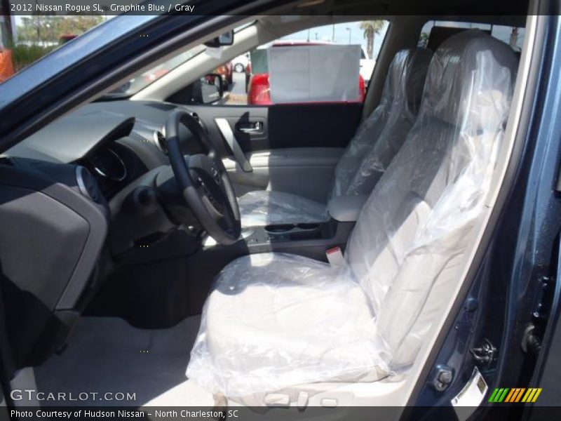 Graphite Blue / Gray 2012 Nissan Rogue SL