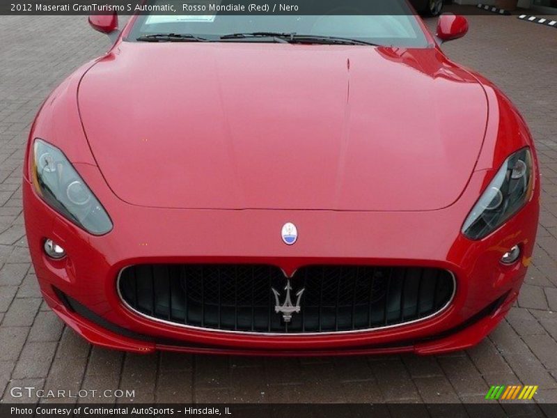 Rosso Mondiale (Red) / Nero 2012 Maserati GranTurismo S Automatic