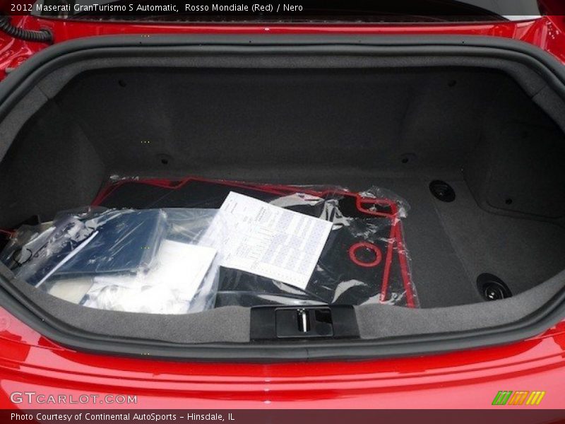 2012 GranTurismo S Automatic Trunk