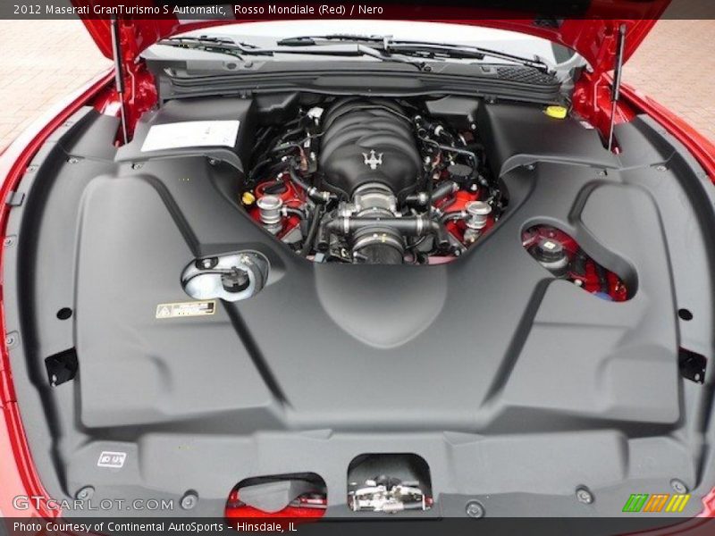  2012 GranTurismo S Automatic Engine - 4.7 Liter DOHC 32-Valve VVT V8